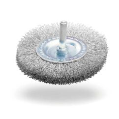 GRATA CIRCULAR LISA CON ESPIGO INOX