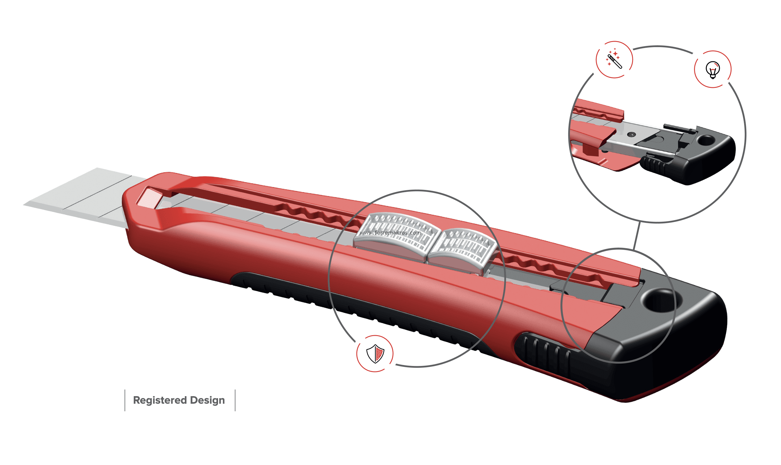 BISTURI RETRACTIL BIKO 18 MM - Image 2