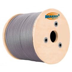 CABLE DE ACERO FORRADO ALMA DE FIBRA