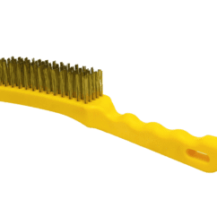 GRATA CEPILLO DE PLASTICO COBRIZADO