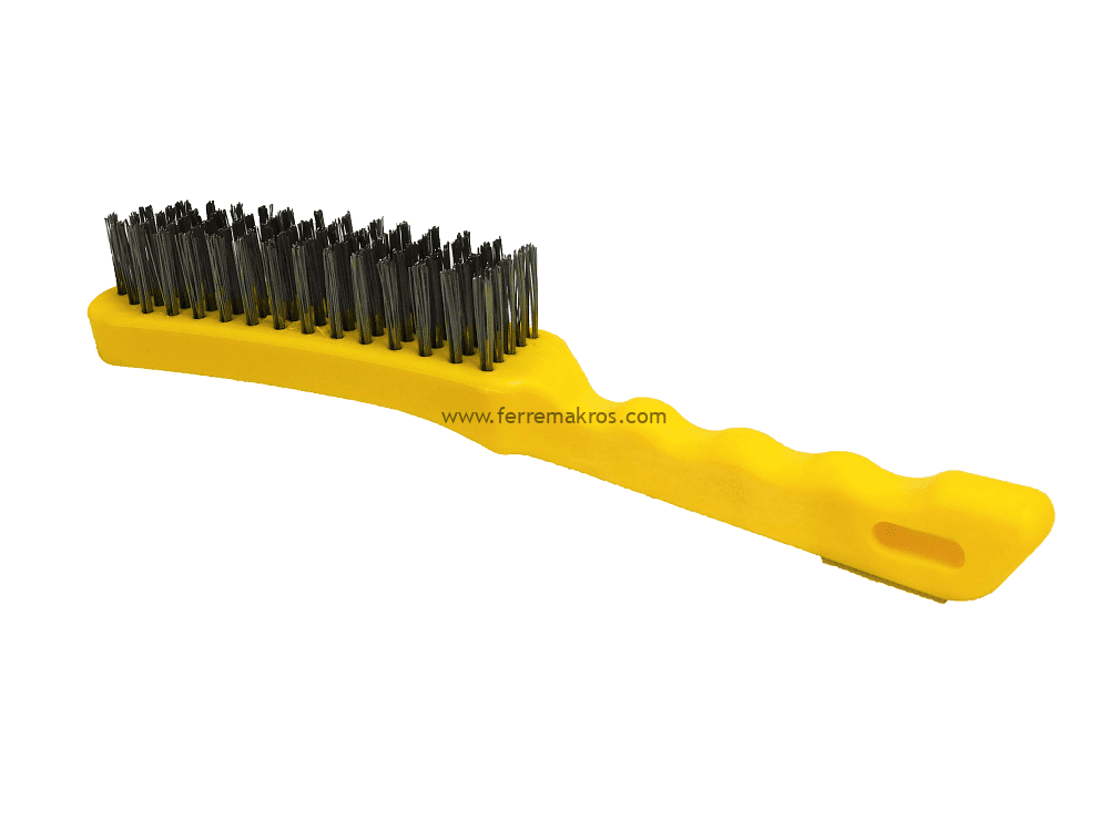 GRATA CEPILLO DE PLASTICO INOX