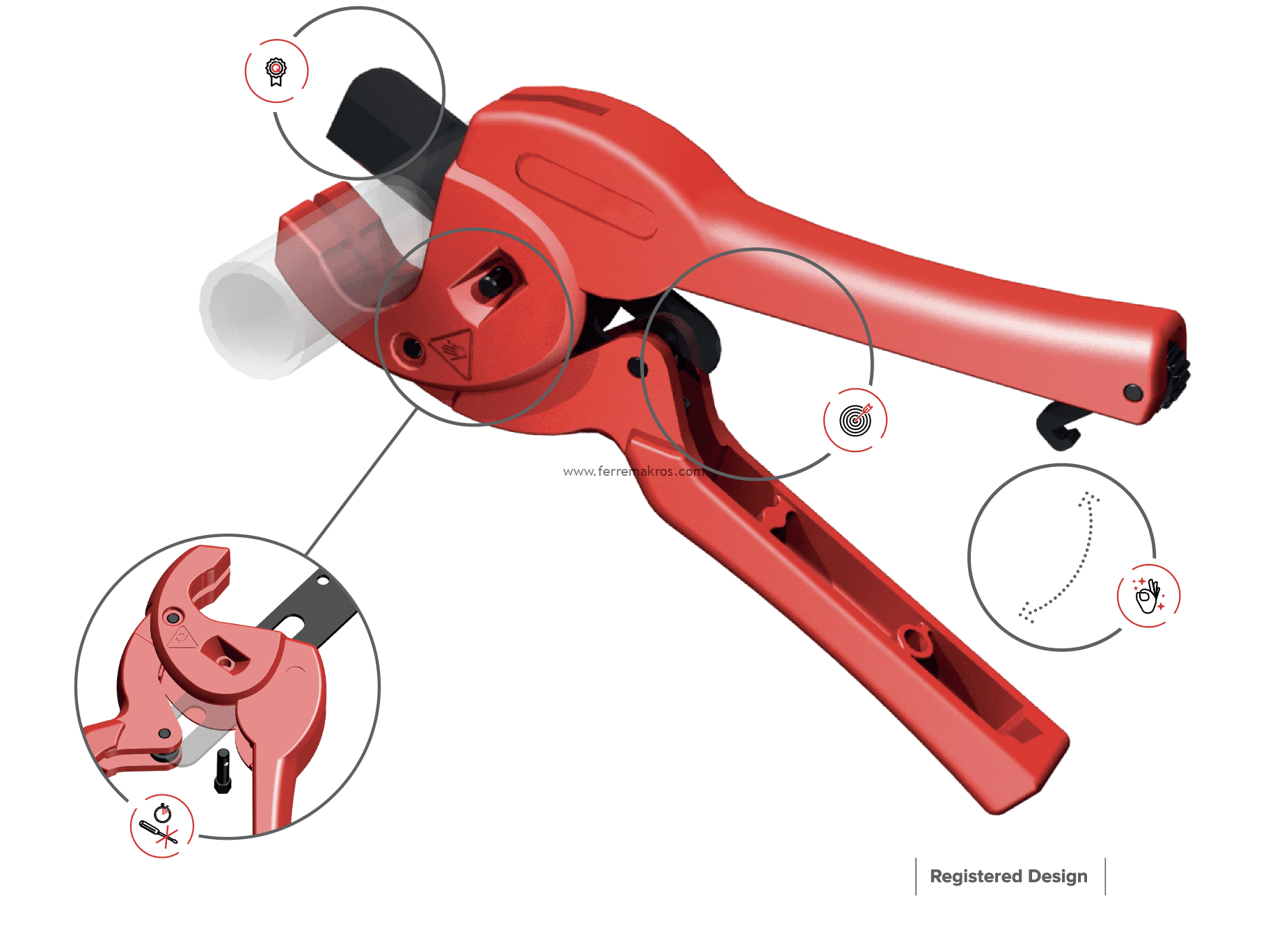 CORTATUBOS RAPTOR MAGNESIUM 1" - Image 2