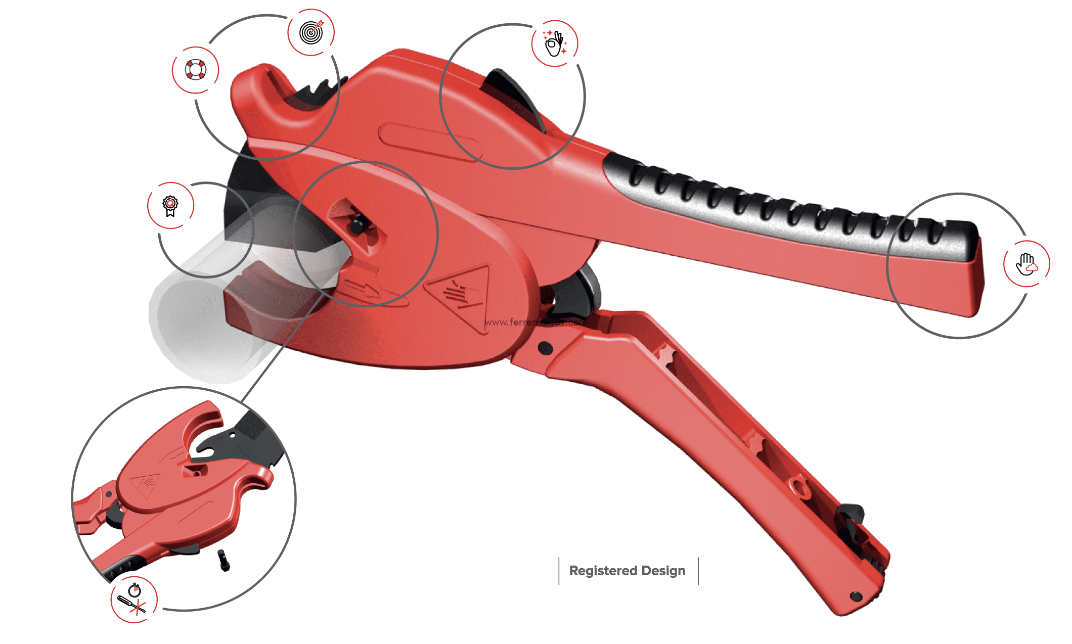 CORTATUBOS RAPTOR MAGNESIUM 1.5/8'' - Image 2