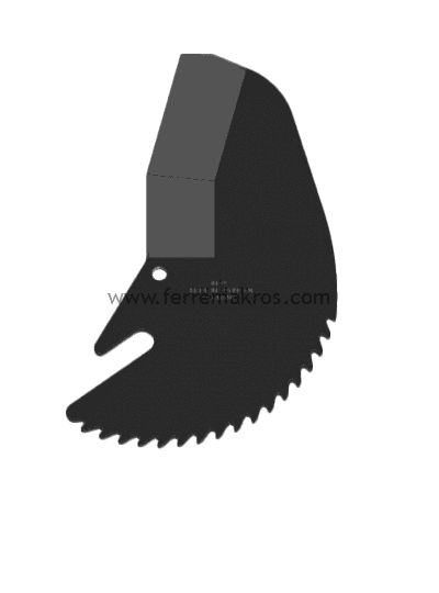 CUCHILLA 63 MM (2.1/2'') PLASTICOS MULTICAPA Y PVC