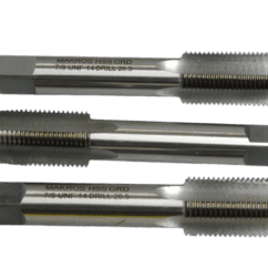 MACHUELOS ACERO RAPIDO ROSCA FINA (HSS - UNF)