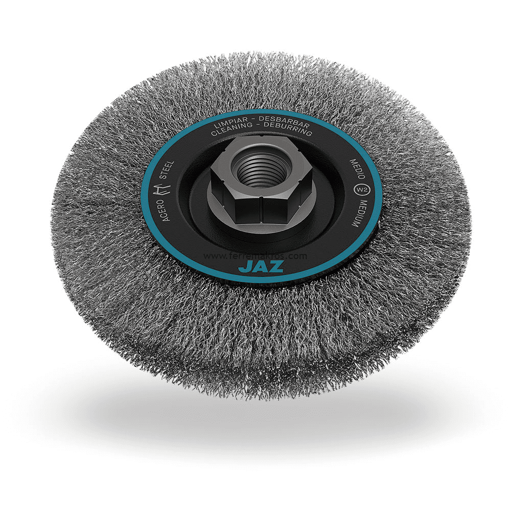 GRATA CIRCULAR LISA TUERCA MULTIROSCA INOX