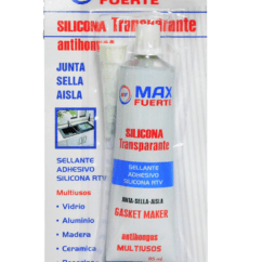 SILICONA USO GENERAL ANTIHONGOS TRANSPARENTE