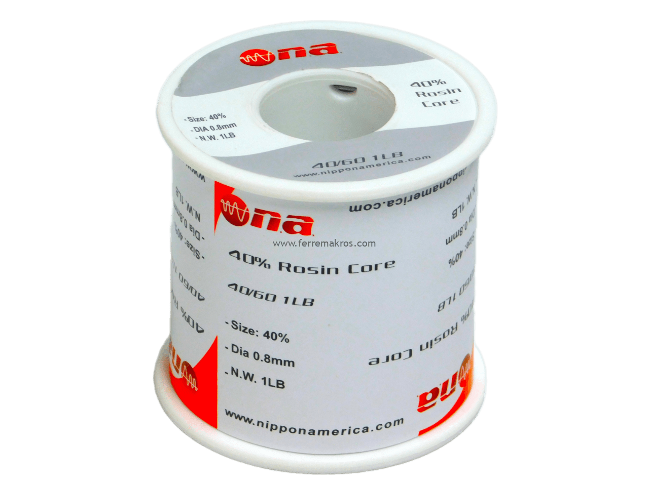 ROLLO DE SOLDADURA DE ESTAÑO