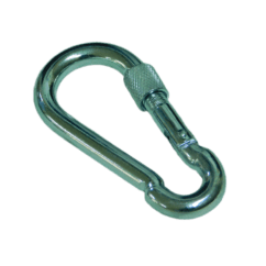 MOSQUETON CERRADO ROSCA