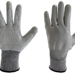 GUANTE TRABAJO POLIESTER - POLIURETANO ANTICORTE